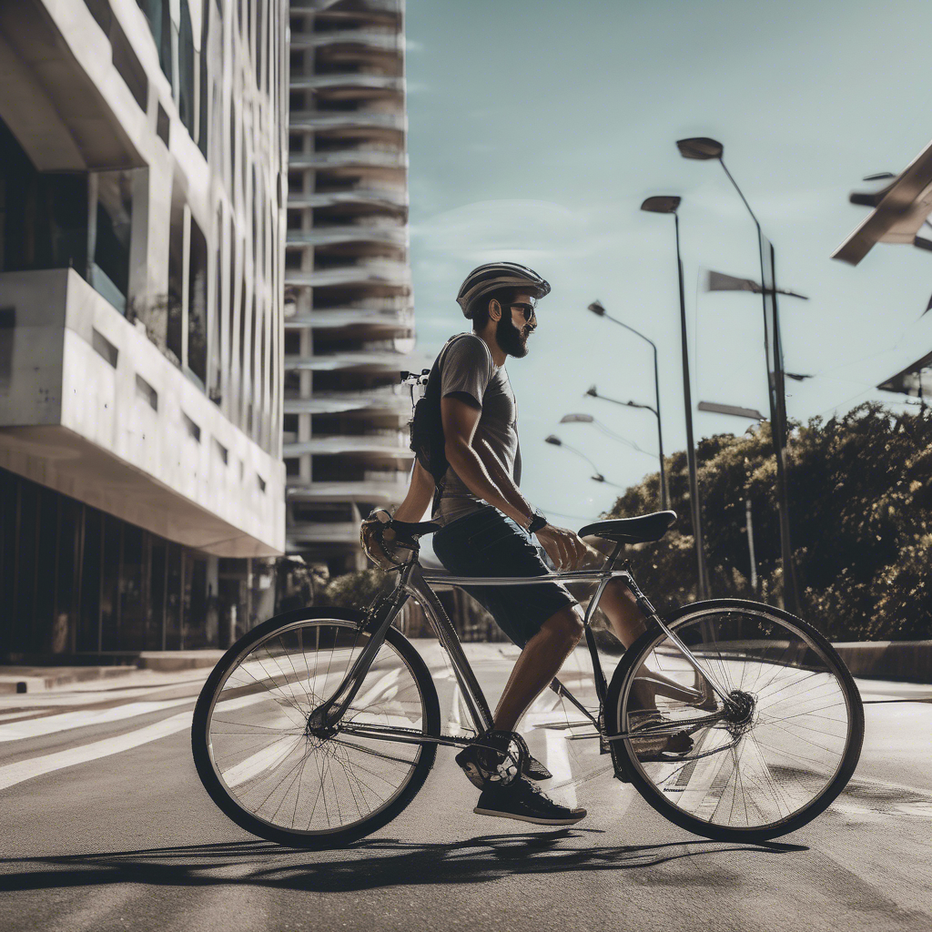 Descobrindo a cidade com passeios de bicicleta - Content Illustration