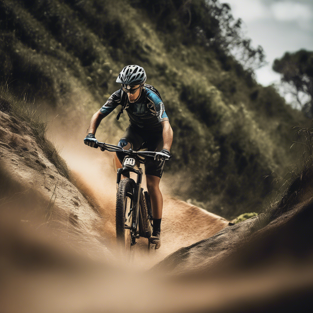 Técnicas de segurança e manutenção para ciclistas de mountain bike - Content Illustration